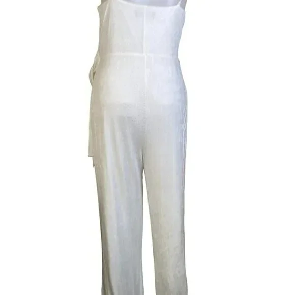 Michael Costello xREVOLVE Irene Jumpsuit - White - Picture 7 of 12